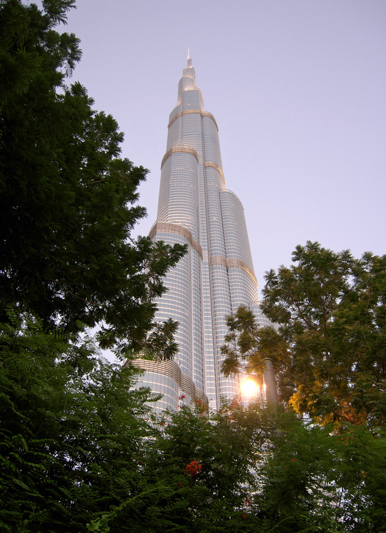 A Burj Khalifát nehéz fényképezni