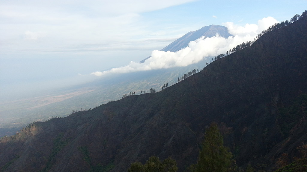 Gunung Agung látkép. Talán az egész utazásom kedvenc képe.