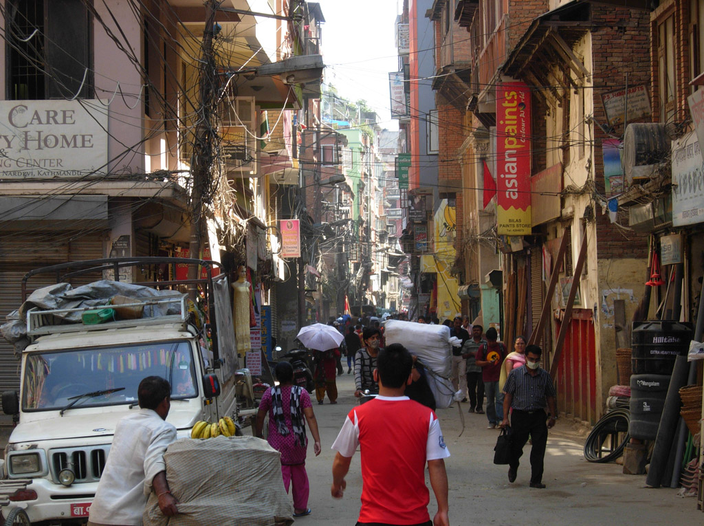 Egy kathmandui utca