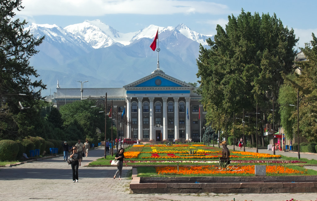 Biskekben sok szép park van