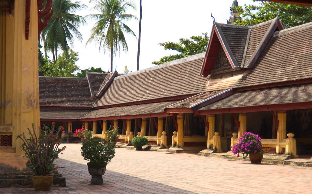 A Wat Sisaket udvara
