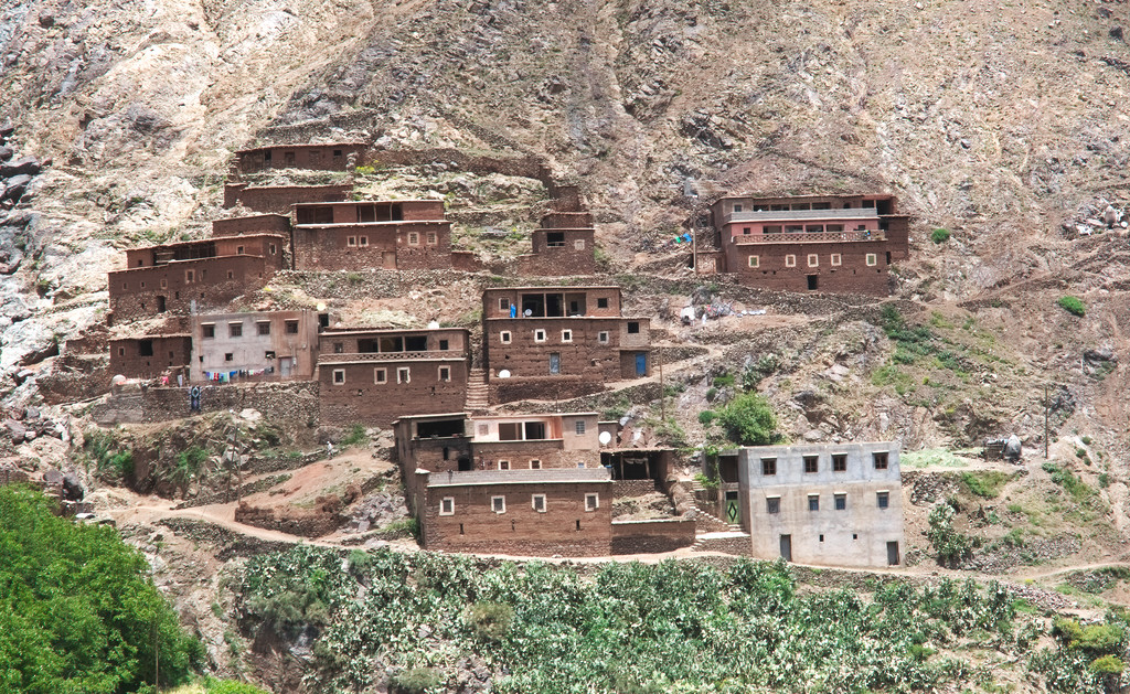 Matat, egy berber falu pár épülete