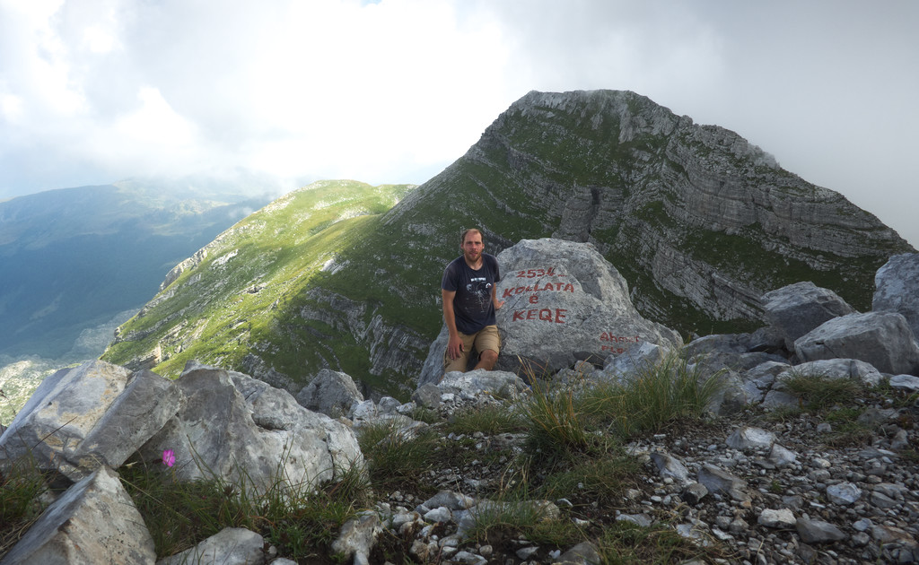 Montenegró legmagasabb pontja, Zla Kolata csúcs, 2534m