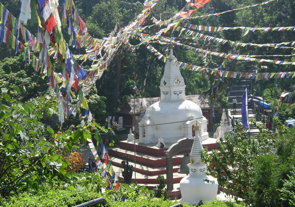 Swayambhunath egyik sztúpája